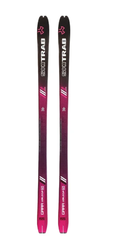 Skis for tackling the hardest slopes with precision-Ski Trab Gara World Cup Women 60 Skis - 2025