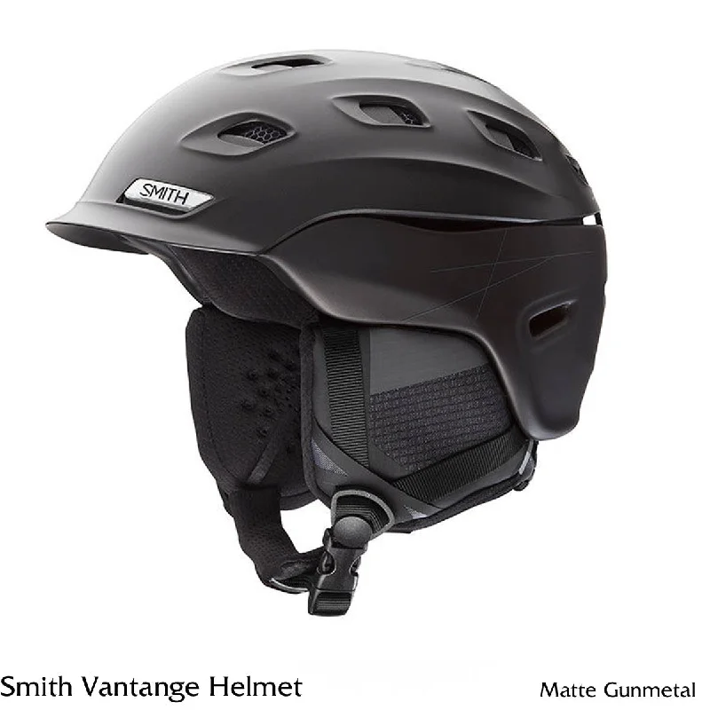 helmet with anti-fog visor-Smith Vantage Snow Helmets Men's