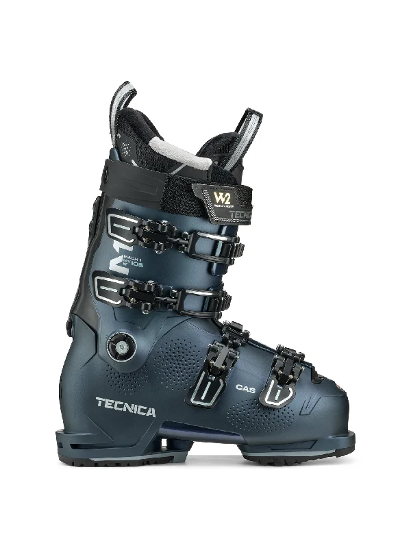 ski boots for beginners-Tecnica Mach1 MV 105 Ski Boots - Women's 24-25