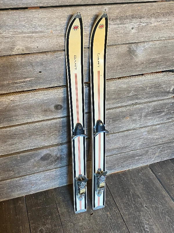 Skis with lightweight design for efficient movement-Vintage Skis - Childrens Skis - Dart