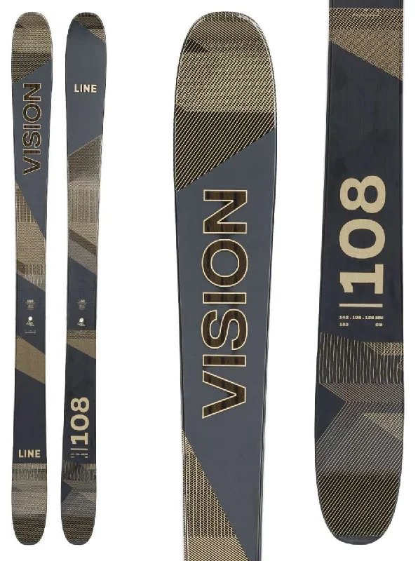 Skis for consistent, high-quality performance on any mountain-Line Vision 108 Skis 2023