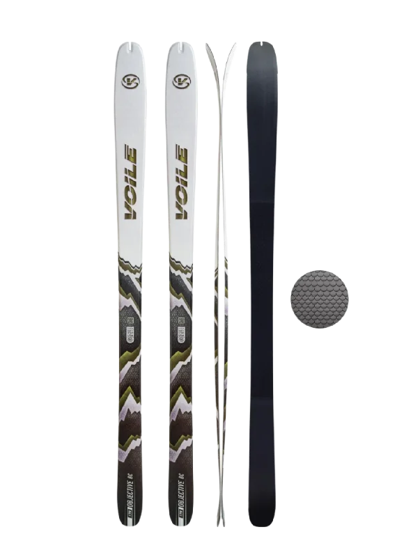 Skis for a smooth experience in any snow condition-Voile Objective BC Skis 2024/25