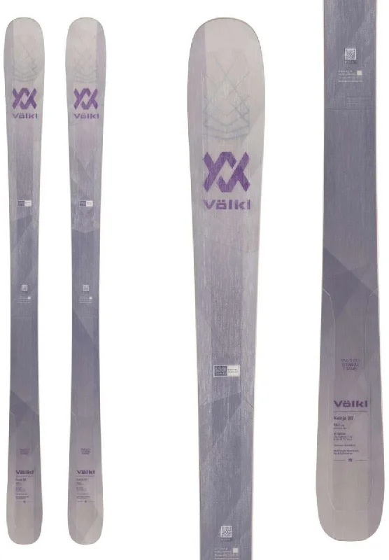 Skis with a forgiving flex for beginners-Volkl Women's Kenja 88 Skis 2024