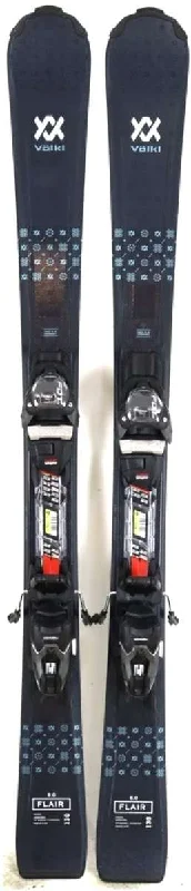 Lightweight skis for easy maneuverability-Volkl Women's Flair 8.0 System Ski With FDT TP 10 Ski Binding 2022-2023