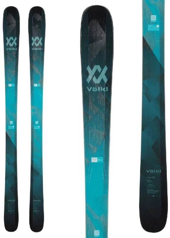 Skis for stylish designs and high-performance features-Volkl Women's Yumi 84 Skis 2024