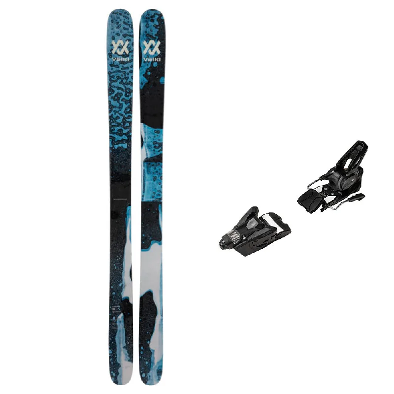 ski bindings with enhanced edge hold-Volkl Revolt 104 Skis / Armada N Strive 14 GW Ski Bindings Package