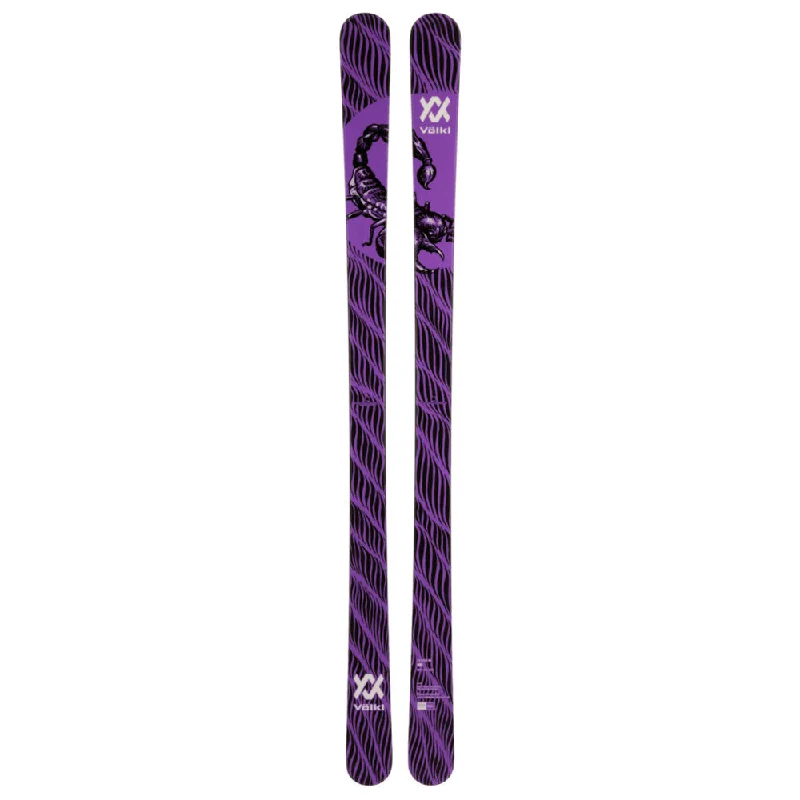 Skis for easy maneuverability on tight mountain paths-Volkl Revolt 86 Scorpion Skis 2024