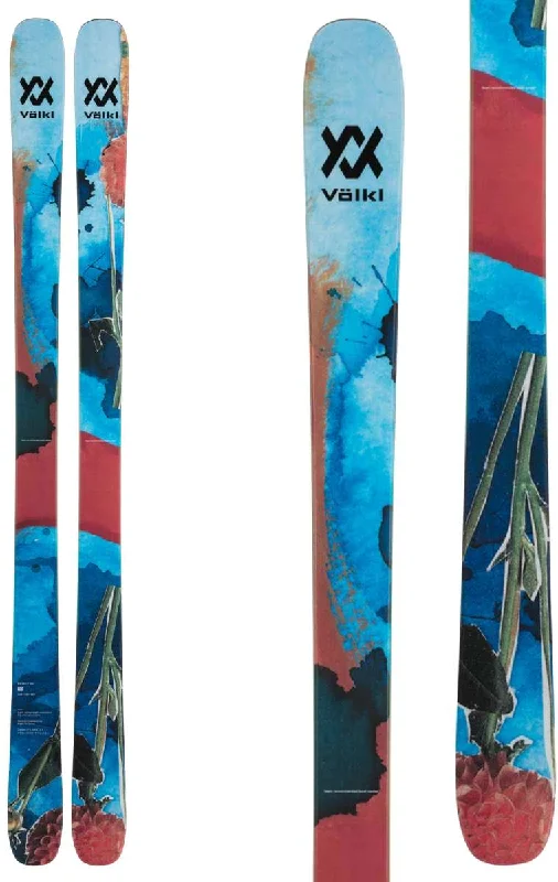 Skis for navigating complex backcountry slopes-Volkl Revolt 90 Flat Ski 2022-2023