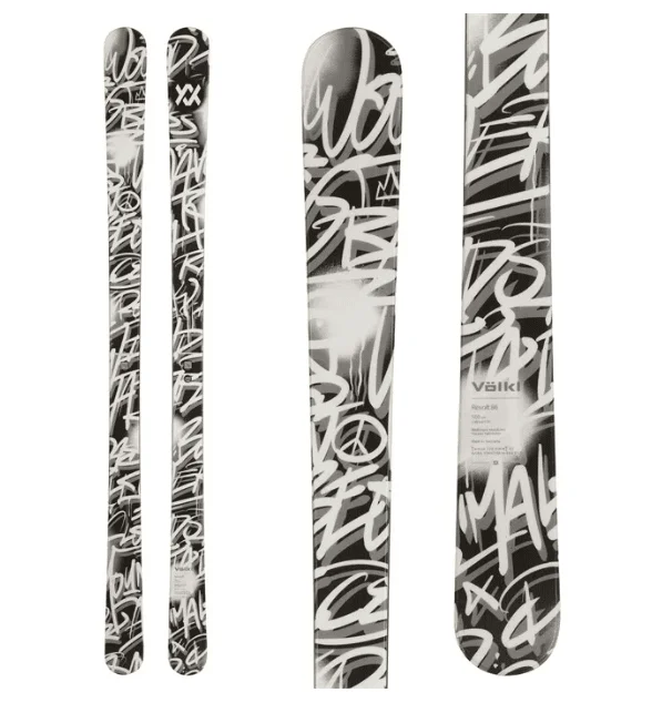 Skis for agile, responsive movement on steep slopes-Volkl Women's Revolt 86 Skis 2025