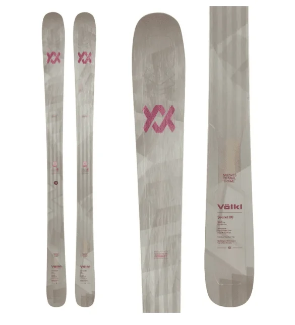 Skis for a stable ride at high speeds-Volkl Women's Secret 88 Skis 2025