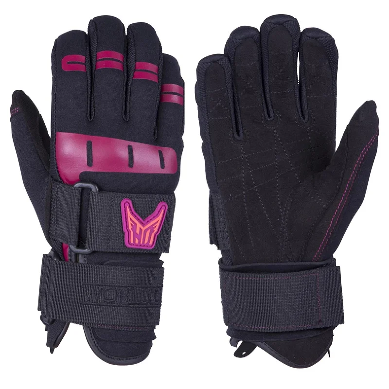 womens wool gloves with touchscreen capabilities-2025 HO Women's World Cup Water Ski Gloves