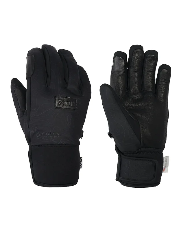 womens elegant leather gloves with slim fit-XTM Ascent Ski Gloves